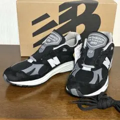 【新品】New Balance 991v2 U991BK2 NB直営店購入