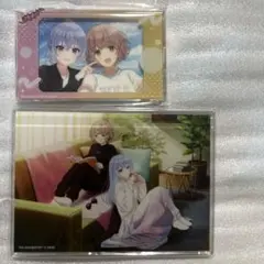 シャニ　岡山デニムコラボ　郁田はるき　鈴木羽那　アクパネ&缶バッジ＆アクスタ シャニ 岡山デニムコラボ 郁田はるき 鈴木羽那 特別付録 アクパネ&缶