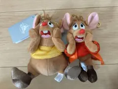 ディズニー ガス ジャック ぬいぐるみキーホルダー キーチェーン 2点