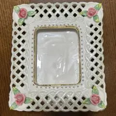 アンティーク フォトフレーム　バラ