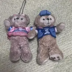 ダッフィー シェリーメイ ぬいぐるみバッジ