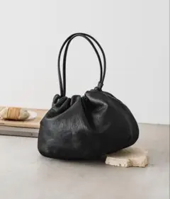 ★極美品★ラシット 4WAYレザー巾着ショルダーバッグ ［chi企画］ ☆極美品☆ラシット 4WAYレザー巾着ショルダーバッグ ［chi企画