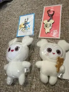twice ダヒョン バッグチャームとキーホルダーセット