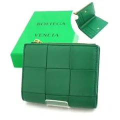✨Sランク✨　Bottega Veneta ミニ財布　イントレチャート　カセットのサムネイル