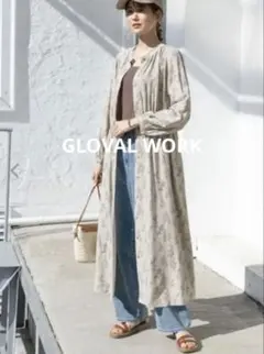 GLOVAL WORK グローバルワーク　さらさらリラックス ロングワンピース