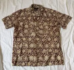 Beams Plus バティック柄Open Collar Block Printのサムネイル