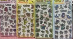 シール　ポケ4枚セット