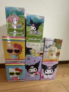 ちいかわ　サンリオ　プライズ　フィギュア　8点　まとめ　クロミ　うさぎ　キティ他 ちいかわ サンリオ プライズ フィギュア 8点 まとめ クロミ