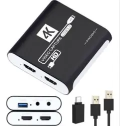 28 キャプチャーボード 4K 1080P 60FPS USB3.0高速伝送