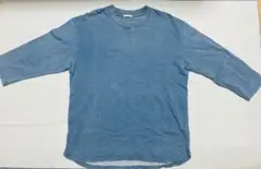 GU 9分袖メンズTシャツ　Mサイズ