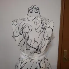 ✨️新品試着のみ&gaimeバックシャンノースリーブ花柄ワンピースSNIDEL