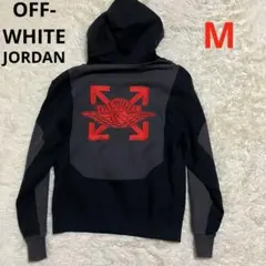 オフホワイト　パーカー　ジョーダン　コラボ　刺しゅう　ロゴ　ホワイト　S NIKE／ナイキ JORDAN／ジョーダン× Off-White／オフホワイト