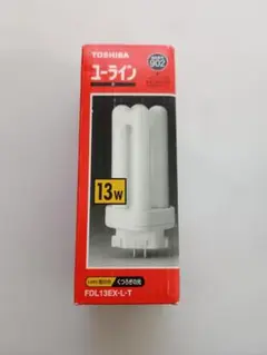 東芝 コンパクト形蛍光ランプ13形・電球色ユーライン2 FDL13EXLT