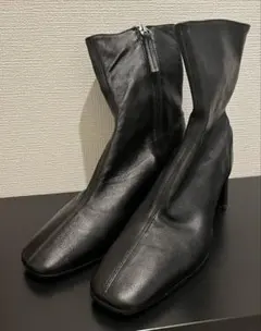 ZARA スクウェアトゥブーツ　40