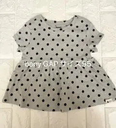 【新品タグ付き】GAP ドット柄 チュニックワンピース 95cm
