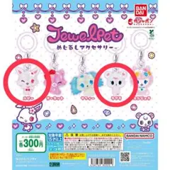 ジュエルペット　めじるしアクセサリー　【ルビー・ラブラ】2点セット