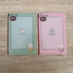 BT21 CHIMMY COOKY ミニクリアファイル セット