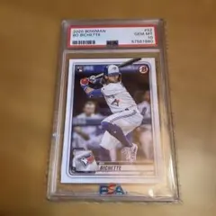 2020 Bowman Bo Bichette #52 PSA 10