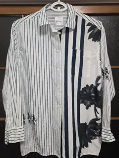 Paul Smith 長袖シャツ ストライプ 花柄のサムネイル