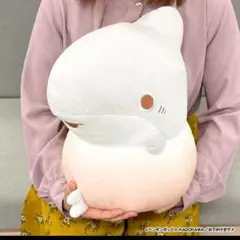 新品★おでかけ子ザメ ベビー子ザメ BIGぬいぐるみ フルーツ 【もも 桃】