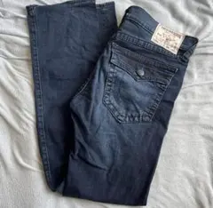 True Religion ストレートデニム ブラック　早い者勝ち‼️ TRUE RELIGION(トゥルーレリジョン) パンツ・ボトムス(メンズ