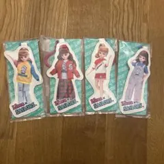 リカちゃんくじ セーラーズ ダイカットキーチェーン 4つコンプセット