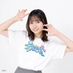 日向坂46 MONSTER GROOVE ロゴ Tシャツ ホワイト