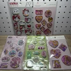 ディズニー　ウォーターシール　セリア 5点セット まとめ売り