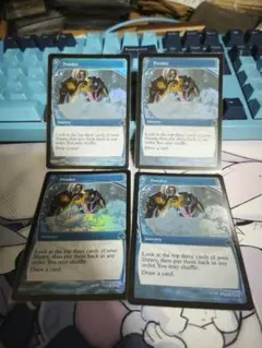 mtg 思案　4枚セット　サインド 2026年最新】MTG 思案 Foilの人気アイテム - メルカリ