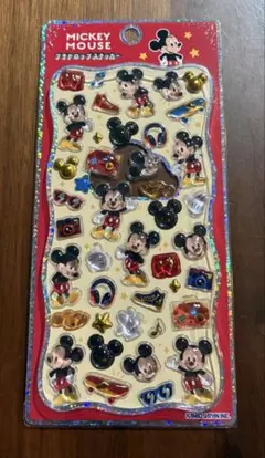 『正規品』プチドロップステッカー ディズニー ミッキーマウス