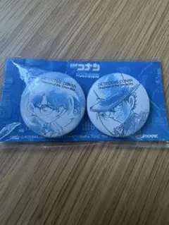 名探偵コナン 銀翼の奇術師缶 バッチセットＡ　コナン 怪盗キッド