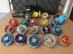 メタルファイトベイブレード15個＋シューター＆ケースセット