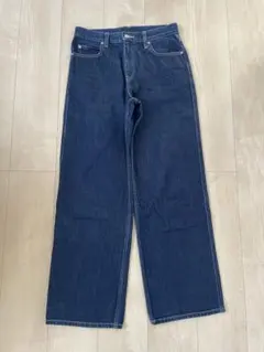 UNIQLO ワイドストレートデニムパンツ