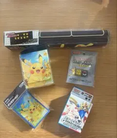 【新品未使用】ポケモン ラバープレイマット ピカチュウとかみなり　他