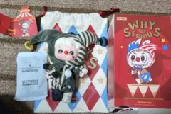 POPMART WHY SO SERIOUS HACIPUPU ぬいぐるみ