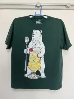 go slow caravan Tシャツ ダークグリーン