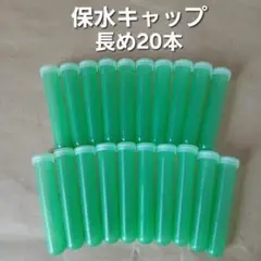 保水キャップ　保水容器　品質保持キャップ　一輪挿し　長め　9cm　20本