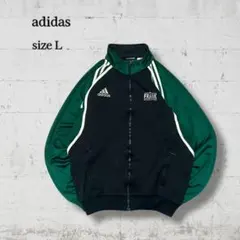 adidas ドイツ企業ロゴ チーム系 トラックジャケット パフォーマンスロゴM