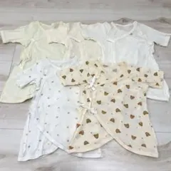 新生児肌着 50-60 10枚セット コンビ肌着 短肌着 ロンパース