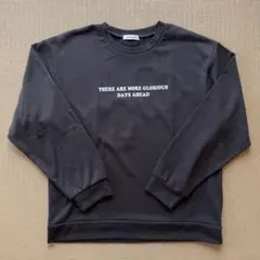 トレーナー L ダークグレー