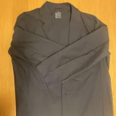 MUJI テーラードジャケット XL ダークグレーのサムネイル