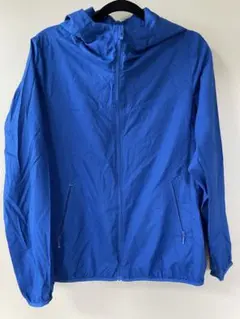 UNIQLO L 青 ウィンドブレーカー　レディース