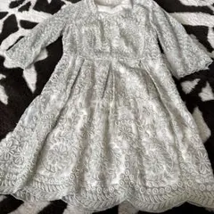 ♦Moi non plus総レース上品ワンピース♪