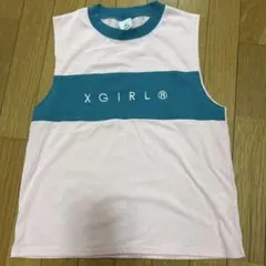 X-girl ノースリーブトップス