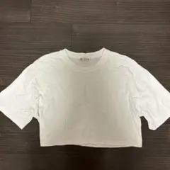 ZARA クロップド丈 Tシャツ