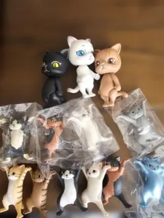 猫 フィギュア 12体セット カプセルトイ