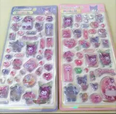 【新品】クロミ　ボンボンドロップシール　２シートセット　公式ライセンス品