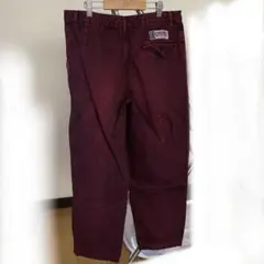 【最終値下げ❕】デニム古着vintage ワインレッド レディース ユニセックス