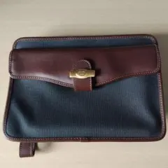 dunhill ビジネスバッグ ダークブラウン/ネイビーのサムネイル
