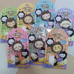 ロリポップチョコチャーム　ちいかわ　みんな黒猫　7つセット